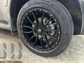 KoKo Kuture YF6098 9.0x20/5x108 D65.1 ET35 Matt Black