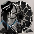 RGW Wheels S3192502-43 9.0x22/6x139.7 D100.1 ET55 BKF