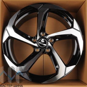 Makstton MST-CK 57 8.5x18/5x114.3 D73.1 ET35 Piano Black Machine Face