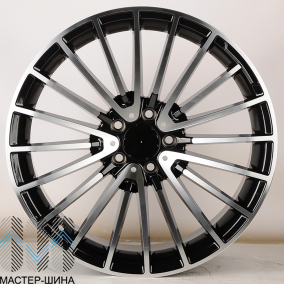 KoKo Kuture 0235 8.5x19/5x112 D66.6 ET38 Gloss Black Machined Face