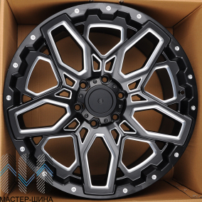 Zumbo Wheels F8531 9.5x20/6x139.7 D106.1 ET12 Black Matt Milled