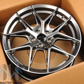 KoKo Kuture FF117-GX 7.5x17/5x100 D73.1 ET38 Titanium Silver