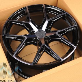 TISLI Hyperion H 8.5x19/5x112 D66.6 ET35 Black Face Machined With Black Coat (��������)