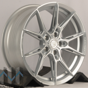 KoKo Kuture FF597 7.5x17/5x108 D73.1 ET38 Silver