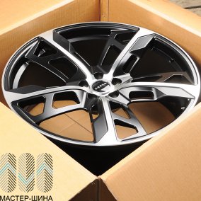 RGW Wheels RGW116 9.5x22/5x108 D63.4 ET38 Matte Black Machine Face