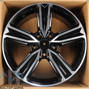 iWheel VW188 7.5x17/5x120 D65.1 ET42 Gloss Black Machined Face+Milling Window 