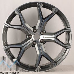 Anzoo H959F 9.5x22/5*112 D66.5 ET37 Gun Metal Machine Face