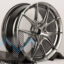 KoKo Kuture FF116-GX 8.0x18/5x114.3 D73.1 ET38 Titanium Silver