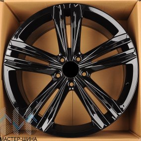 Powcan BK5293 8.0x18/5x112 D57.1 ET38 Gloss Black
