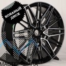 RGW Wheels RGW2957 9.5x22/6x139.7 D78.1 ET20 Gloss Black Machined Face+Grey Coating