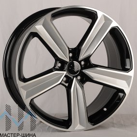 KoKo Kuture AH1958 8.5x19/5x112 D66.45 ET40 Black+Silver