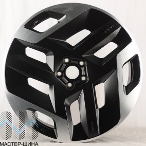 KoKo Kuture 0371 10.0x23/5x120 D72.6 ET43 Satin Black Machined Face