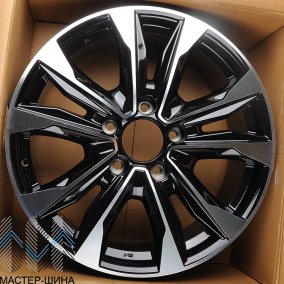 Anzoo H869D 8.5x20/5x150 D110.1 ET60 Black Machine Face