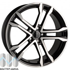 KoKo Kuture T876 9.0x20/5x112 D66.5 ET30 Black Machined Face