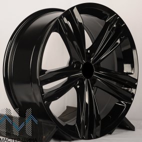 Powcan BK5293 8.0x18/5x112 D57.1 ET38 Gloss Black
