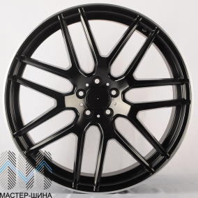 KoKo Kuture 7039 10x21/5x112 D66,6 ET30 Black matt with lip polish