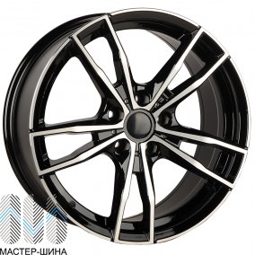 Powcan BK5495 8.0x18/5x112 D66.6 ET30 BKF