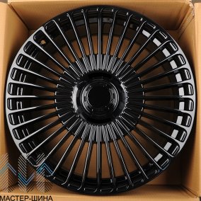 Powcan 3S1319 10.0x21/5x112 D66.6 ET45 Gloss Black (��������)