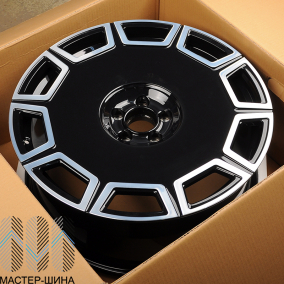 KoKo Kuture 049 10.0x21/5x112 D66.6 ET48 Gloss Black With Milling (������)