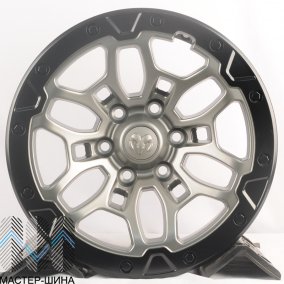RGW Wheels DH023 9.0x18/6x139.7 D78.1 ET19 Matte Gunmetal With Black Bead Ring