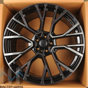 Powcan BK5769 9.5x21/5x112 D66.6 ET32 BKF black clear (MB-B) (��������)