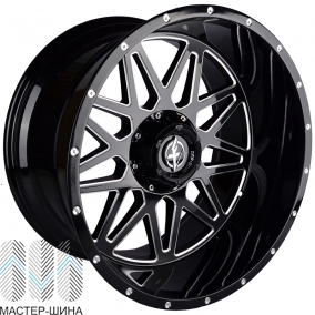 Zumbo Wheels XF-211 12x22 6x135/139.7 D108 ET-44 Gloss Black Milled