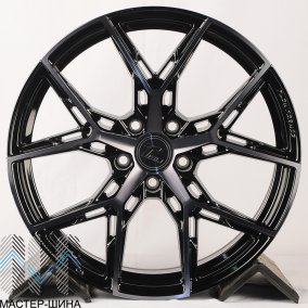 TISLI Hyperion H 8.5x19/5x112 D66.6 ET35 Black Face Machined With Black Coat (��������)