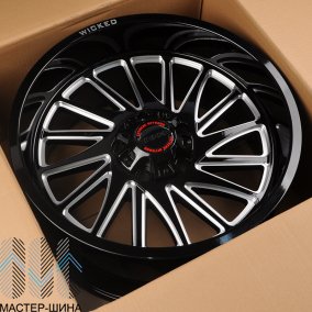 iWheel FA648 10.0x20/5x139.7 D87.1 ET-19 Gloss Black Milled