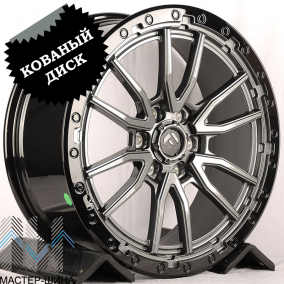 Koko Kuture 095 9.0x22/6x139.7 D100 ET45 Gunmetal W/M-Blk Lbp