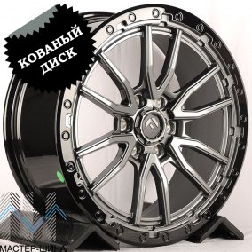 Koko Kuture 095 9.0x22/6x139.7 D100 ET45 Gunmetal W/M-Blk Lbp