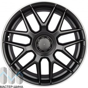 Zumbo Wheels F7952 8.5x19/5x112 D66.6 ET38 Black Matt With Lip Polish
