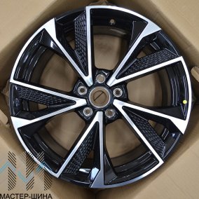 KoKo Kuture SL532 7.5x17/5x112 D66.45 ET38 Gloss Black Face