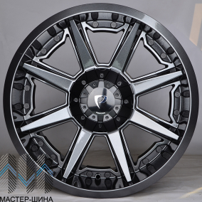 Powcan BK819 9.0x20/6x135 D106.1 ET20 PERL BLACK