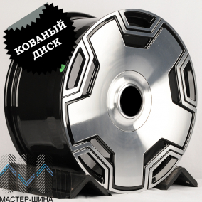 KoKo Kuture 054 10.0x20/5x112 D66.56 ET48.1 Gloss Black Machined Face (������)