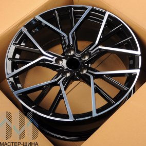 iWheel CR8808 9.5x19/5x112 D66.5 ET38 Black Machined Face (������)