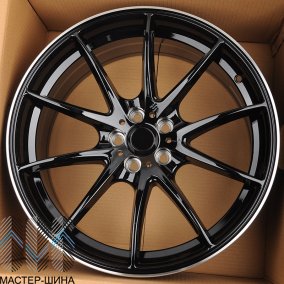 Makstton MST 664 7.5x17/5x114.3 D73.1 ET35 Black Polish Lip