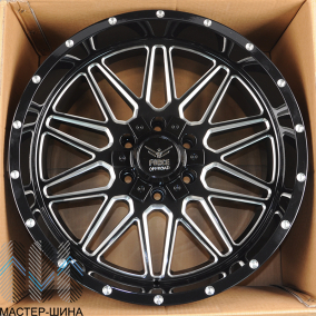 Zumbo Wheels F44 10.0x20/6x135 D106.1 ET-12 Black/Milled
