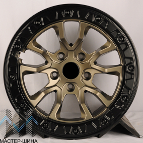 KoKo Kuture 5601 9.0x17/5x127 D71.5 ET-10 Matt Bronze With Black Lip