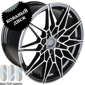 RGW Wheels RGW1842 8.5x21/5x112 D66.56 ET30 Gloss Black Machine Face (��������)