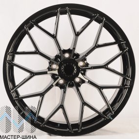 Powcan 3S237 8.0x18/5x112 D66.6 ET30 Black
