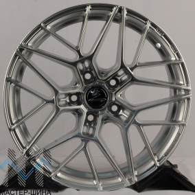 Makstton MST FISSION 718 7.5x17/5x114.3 D73.1 ET35 Hyper Silver+Milling Letter 