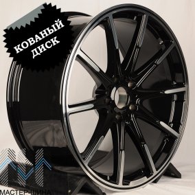 RGW Wheels RGW485 10.0x22/5x130 D84.1 ET30 Gloss Black Machine Face