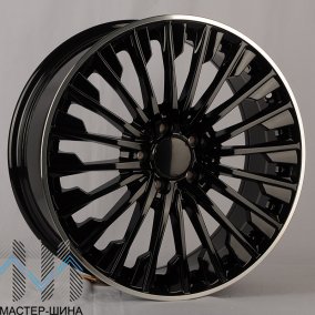 Anzoo H3062F 8.0x19/5*112 D66.5 ET36 Black Machine Lip