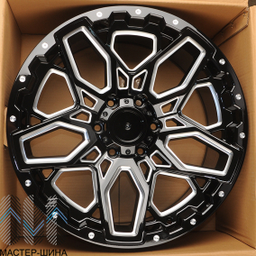 Zumbo Wheels F8531 9.5x20/6x139.7 D106.1 ET12 Gloss Black Milled