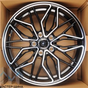 KoKo Kuture FF585 8.0x18/5x112 D66.45 ET35 Gloss Black+Maching Face