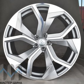 KoKo Kuture 5480 10.0x22/5x112 D66.6 ET20 Gunmetal Machined Face