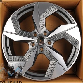 Koko Kuture 5637 8.0x19/5x114.3 D67.1 ET50 Matt Grey Polish(MSDG)