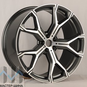 Anzoo H959F 9.5x22/5*112 D66.5 ET37 Gun Metal Machine Face