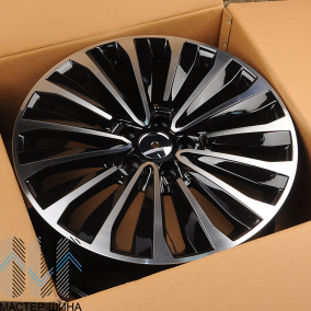 Zumbo Wheels VW92 8.0x18/5x112 D66.45 ET43 Black Machine Face