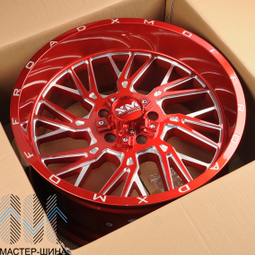 Zumbo Wheels XM-354 10.0x20/10x114.3x127 D78.1 ET-6 Candy Red Milled
